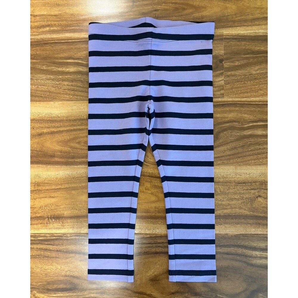 NWOT Primary Leggings, Iris/Navy Stripes, Size 3T